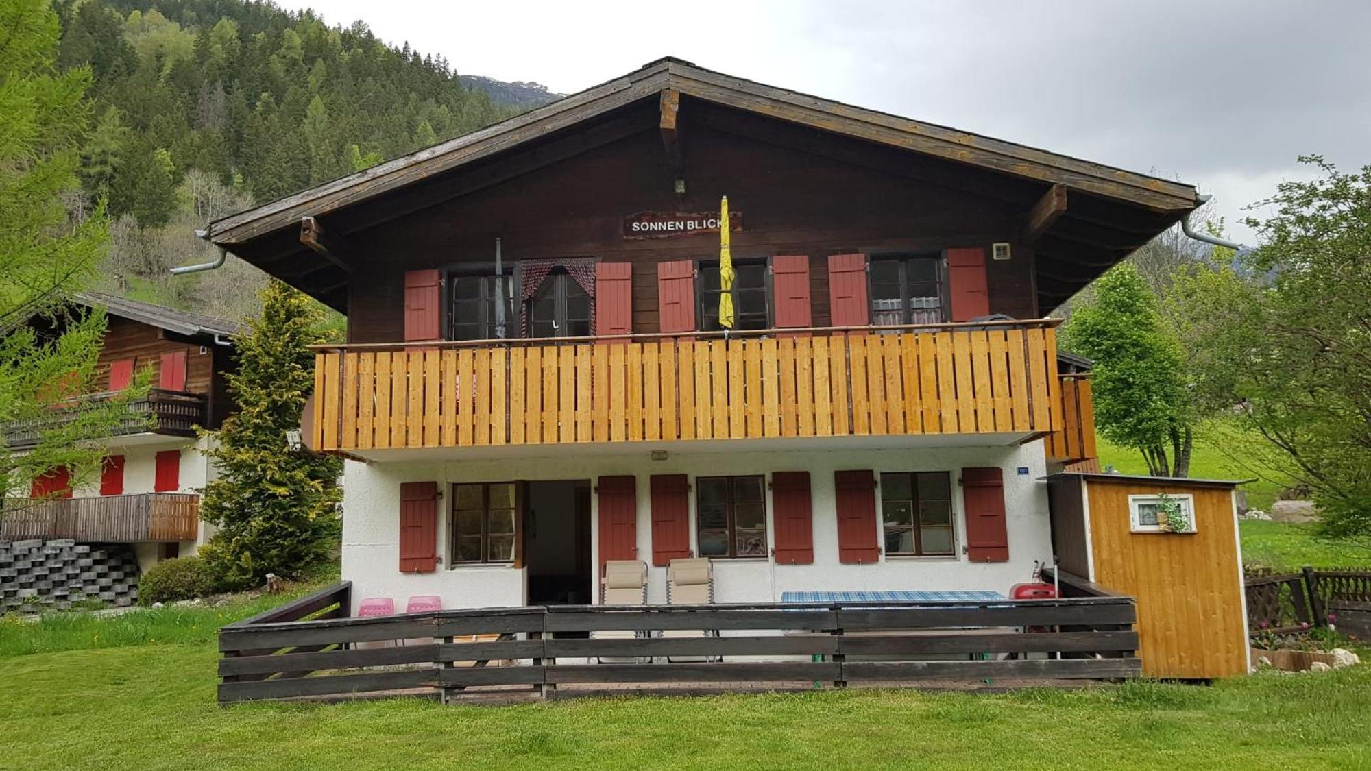 Chalet Sonnenblick Fiesch Zewnętrze zdjęcie